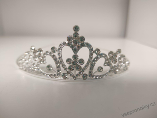 Čelenka princeznovská korunka s kamínky